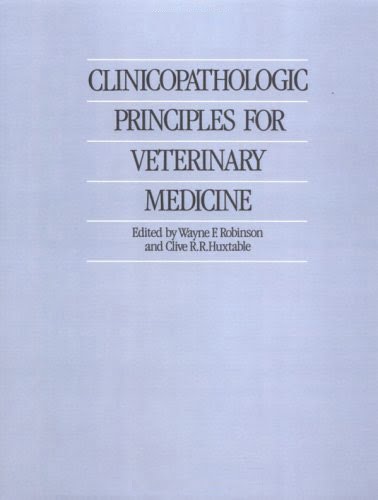 Clinicopathologic Principles For Veterinary Medicine Pdf Download Page 001