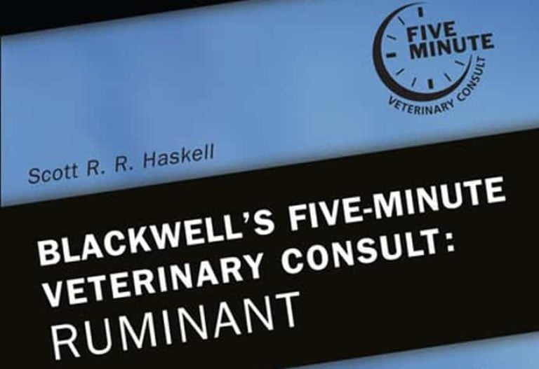 5 Minute Veterinary Consult Ruminant PDF