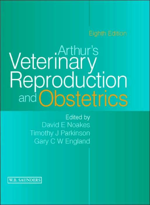 Arthur's Veterinary Reproduction And Obstetrics 8th Edition Book PDF