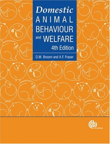 Domestic animal behaviour and welfare 4th edition