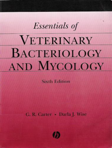Essentials of veterinary bacteriology and mycology