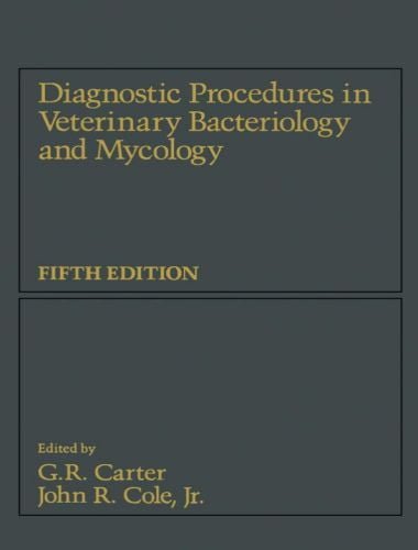 Diagnostic procedure in veterinary bacteriology and mycology, 5th edition