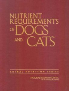 Nutrient requirements of dogs and cats (nutrient requirements of domestic animals)