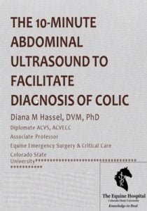 The 10 minute abdominal ultrasound to facilitate diagnosis of colic