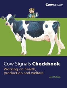 Cow signals checkbook, working on health, production and welfare