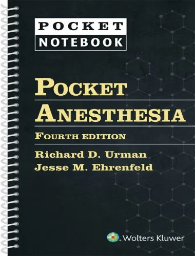 Pocket notebook pocket anesthesia, 4th edition