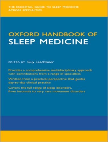 Oxford handbook of sleep medicine