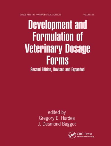 Development and formulation of veterinary dosage forms 2nd edition pdf