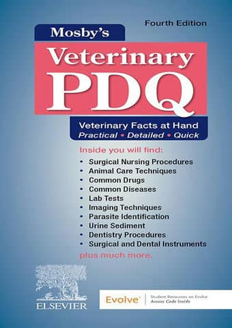 Mosbys veterinary pdq 4th edition