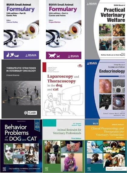 Upcoming Veterinary eBooks
