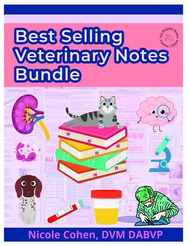 Ultimate veterinary notes bundle
