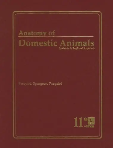 Anatomy of domestic animals systemic & regional approach 11th edition